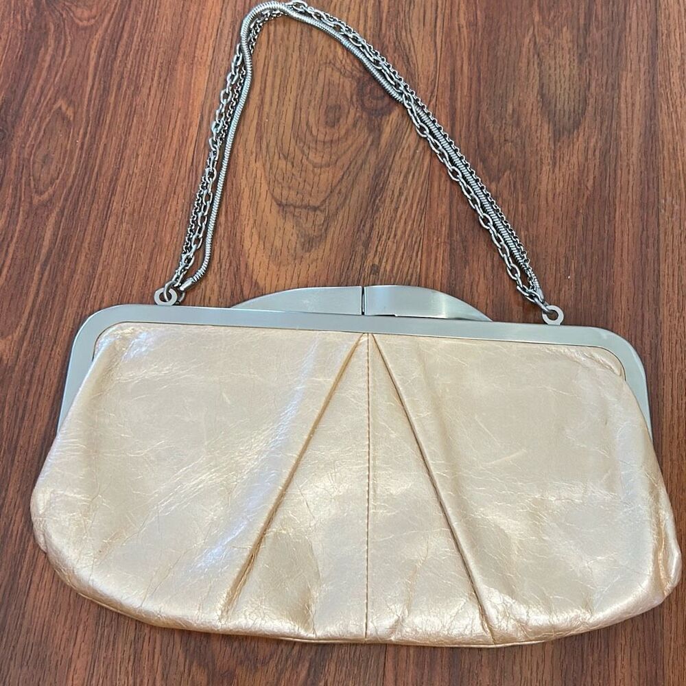 HOBO Genuine leather yellow wristlet wallet